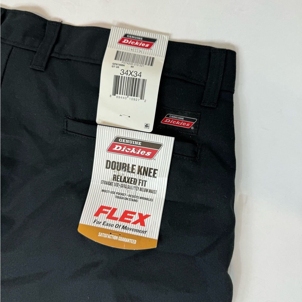 BNWT, Dickies Double Knee Utility Work Pants 34x34 with FLEX